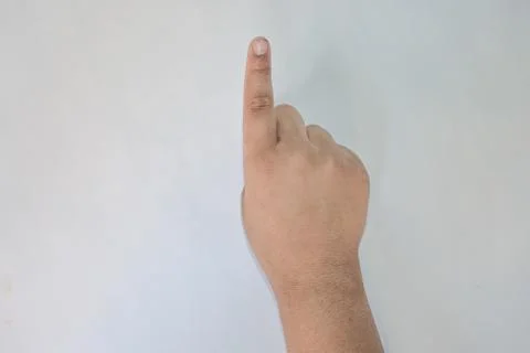 Hands Image. Can Be Use For Sign Up, Down, Left, Right Stock Photos