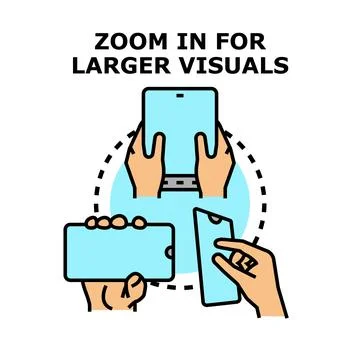 Hands interacting digital devices with touch screen gestures Illustrazione stock