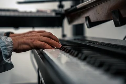 Hands of a keyboarder 写真素材