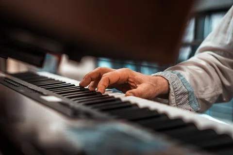 Hands of a keyboarder 写真素材