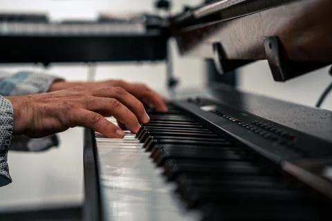 Hands of a keyboarder 写真素材