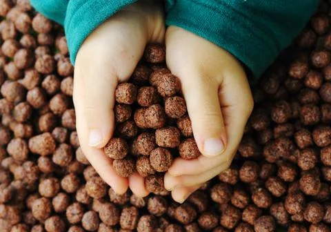 Hands kid Stock Photos