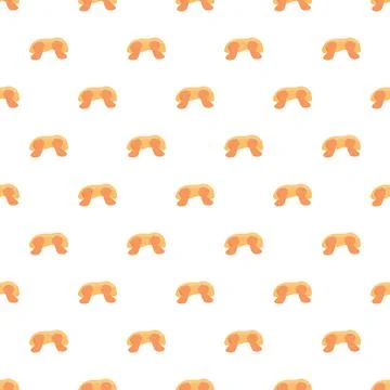 Hands kneading dough baking pattern background Illustrazione stock