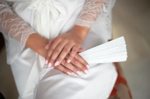 Hands link with feeling Stock Photos