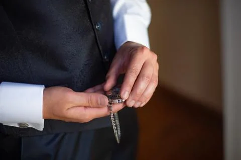 Hands link with feeling Stock Photos