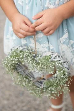 Hands link with feeling Stock Photos