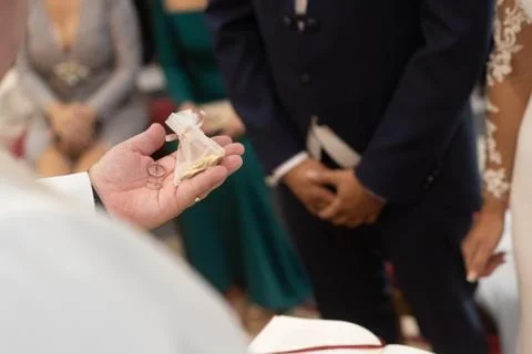 Hands link with feeling Stock Photos