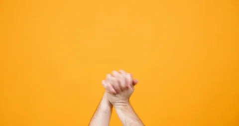 Hands making different silly signs Stock Footage 102491924