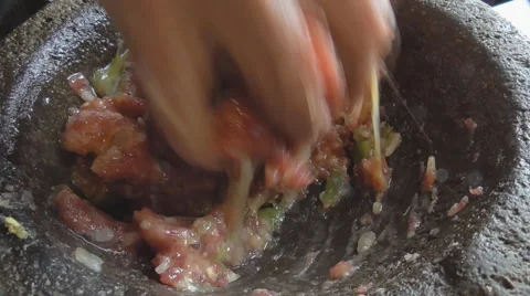 Hands making food Stock-Footage 54020283
