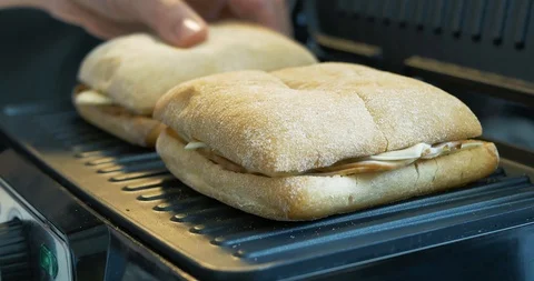 Hands making a sandwich Stock Footage 109001248