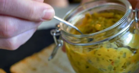 Hands making a sandwich Stock Footage 109001263