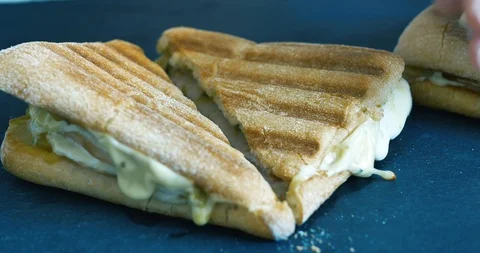 Hands making a sandwich Stock Footage 109001274