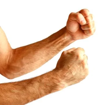 Hands of a man Stock Photos