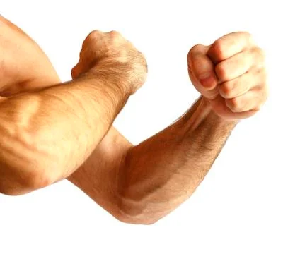 Hands of a man Stock Photos