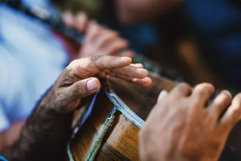 Hands of man Stock Photos