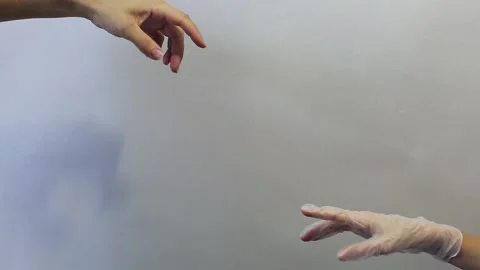 Hands in medical gloves 2 Stock Footage 207082822