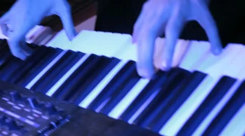 Hands music 01 Stock Footage 12614859