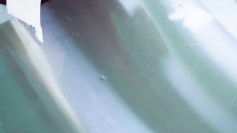 Hands of a nurse washing a operating table Video stock 88642622