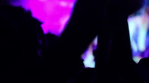 Hands up / Party crowd Stock-Footage 65743730