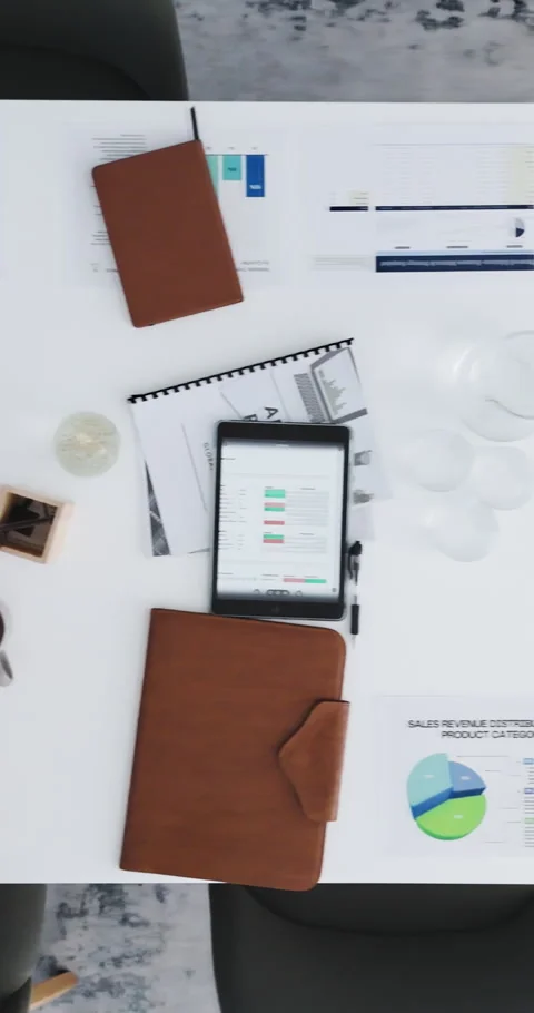 Hands, people and meeting with documents in office for data analysis, finance Stock Footage 327693873