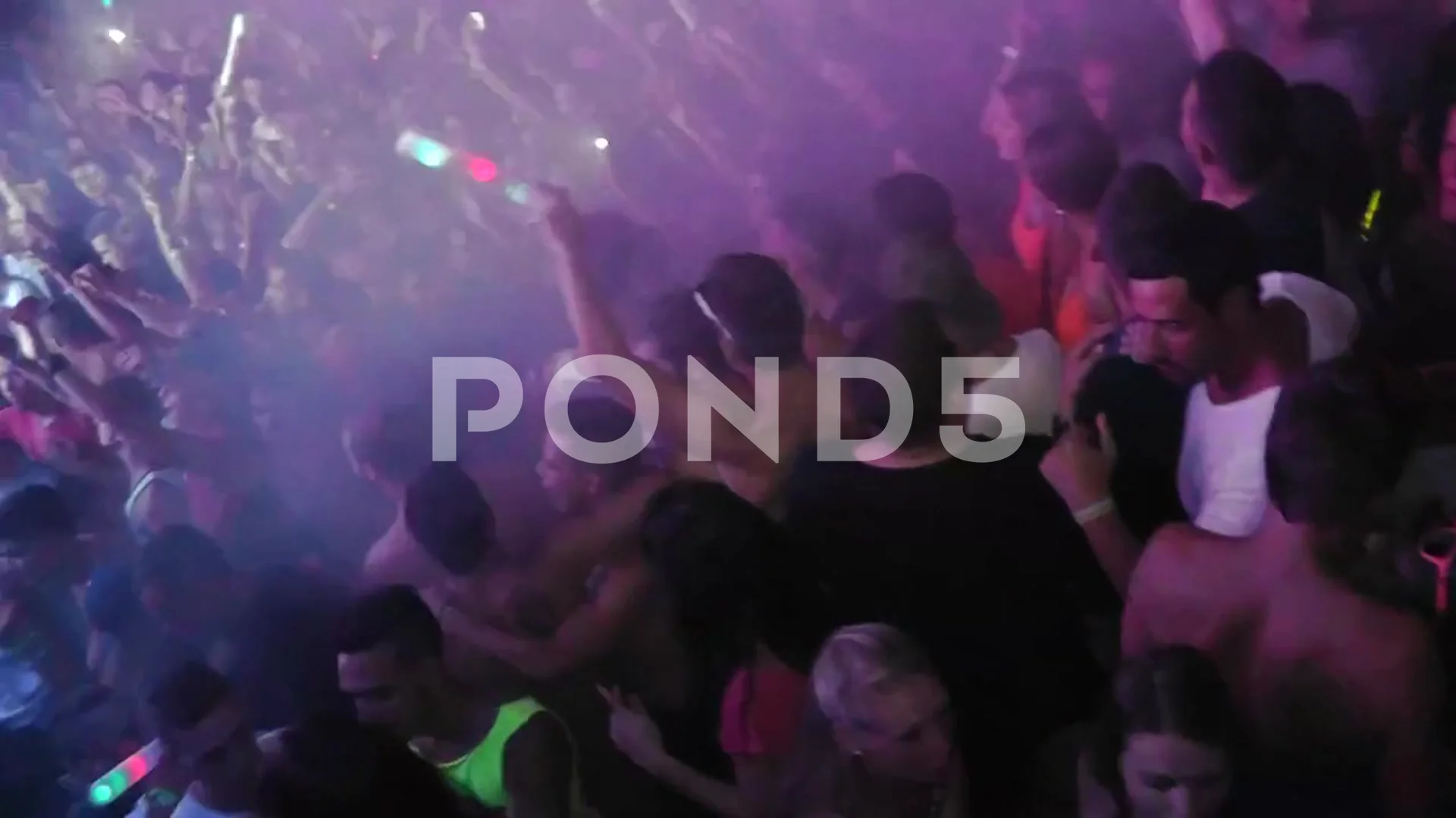 Crowd Edm Concert Stock Footage ~ Royalty Free Stock Videos | Pond5