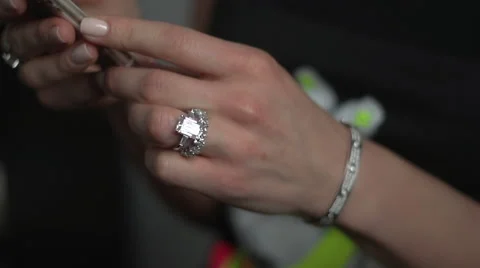 Hands with the phone close-up Stock Footage 57295918