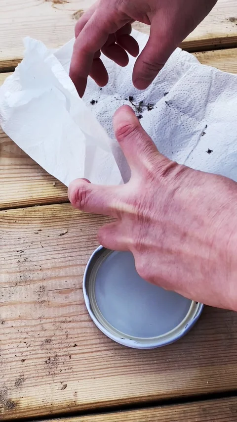 Hands picking with a white napkin Many Ticks, Ixodida, dangerous parasite 스톡 동영상 168090880