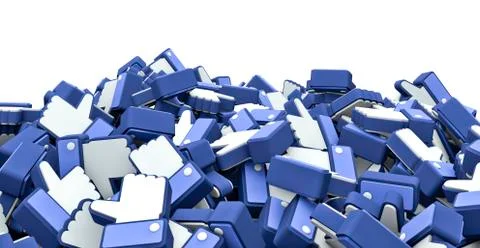 Like hands pile Illustrazione stock