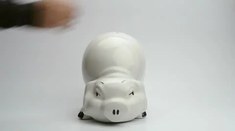 Hands placing coins Video stock 8847713