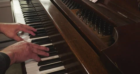 Hands Playing chords Stock Footage 133087861