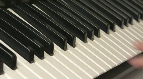 Hands playing piano Video stock 561835