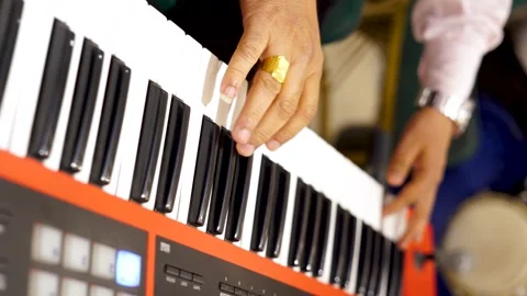 Hands Playing Piano Keys 4K FOOTAGE FOR STOCK Stock Footage 317289819