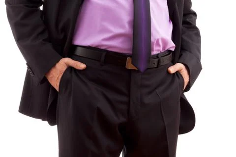 Hands in pockets Stock Photos