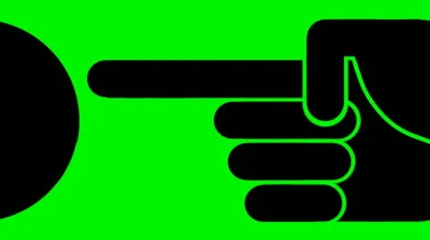 HANDS POINTING TO THE LEFT 스톡 동영상 21870995