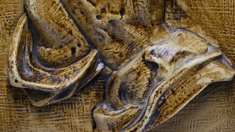 Hands Praying Closeup Stock Footage 88712684