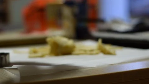 Hands preparing cookies Stock Footage 100551112