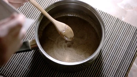 Hands Preparing Dough For Baking a Christmas Sugar Cookies Stock Footage 73670417