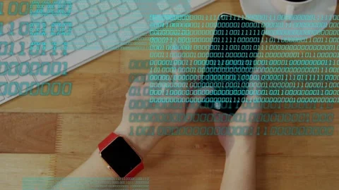 Hands pressing home button holding phone tapping and swiping to demo app while Stock Footage 333657565