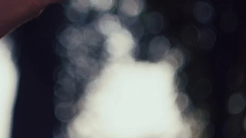 Hands shaking off dust Stock Footage 94488106