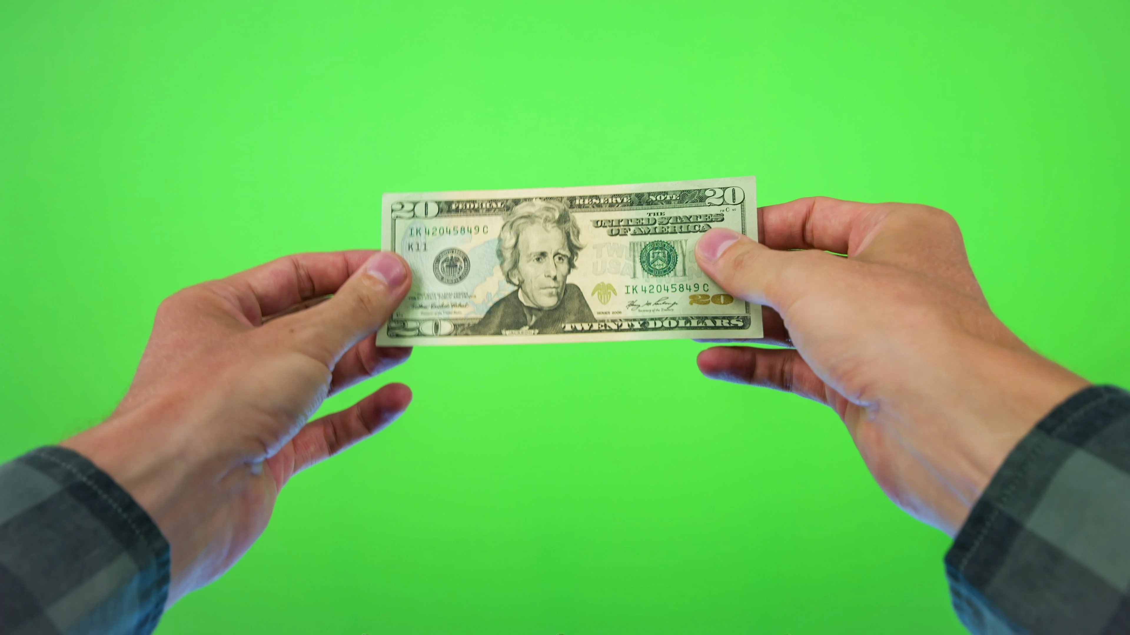 10 Money Line Back Side Of 10 Dollar Bills On Green Screen Stock Video -  Download Video Clip Now - iStock