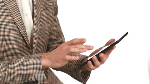 Hands with tablet Stock-Footage 72031478