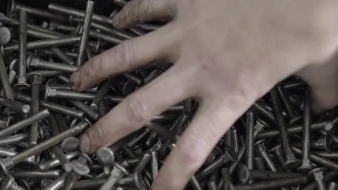 Hands taking bolts 動画素材 70341859