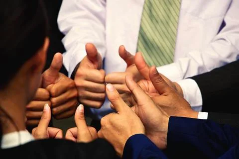 Hands of teamwork 스톡 사진
