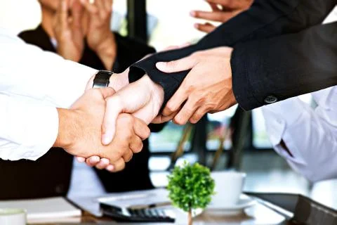 Hands of teamwork 스톡 사진