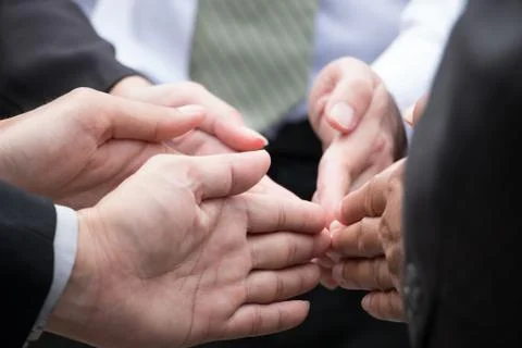 Hands of teamwork 스톡 사진