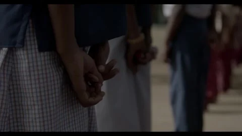 Hands tied back Stock Footage 300333923