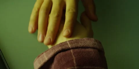 Hands Touching CloseUp Vidéo 57246833