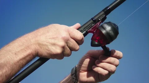 Hands twist spinning Video stock 94838938