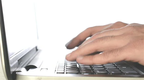 Hands typing Stock Footage 47711649