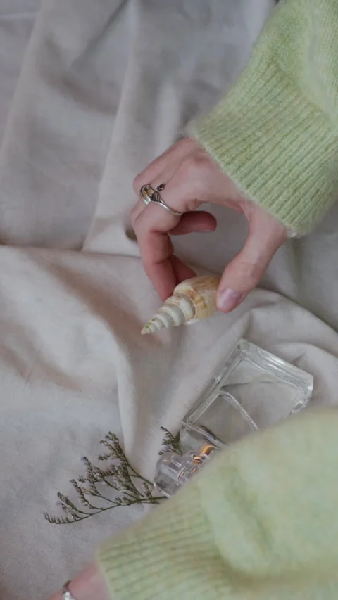 Hands of Unrecognizable Stylist Adjusting Props on Table Stock Footage 329507695